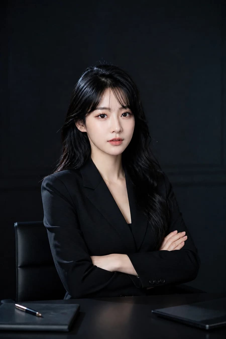 고화질 프로필 결과 예시