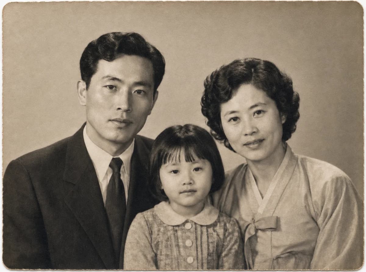 사진 복원 출력 사진 예시